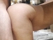 In a telo eating a giant cock 11/16