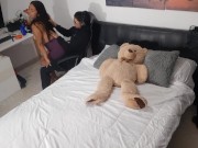 I ask my girlfriend to fuck me and I fill her pussy 2/16