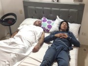 Stepson fucks his horny girlfriend in front of his stepdad 1/16