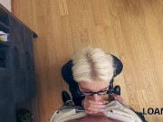 LOAN4K. Blonde whore is having a rough anal fuck for a loan 9/16