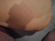 Real fuck wife Milf Angelssex320 in white dress and high heels cum in ass 16/16