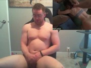 Fit guy gets off with toy and hand to best faceless girl: Badcutegirl Reaction 8/16