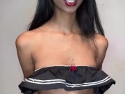 Petite 18 Year old Partially Nude Tiktok Video more Exclusive Content on Free Onlyfans 7/16