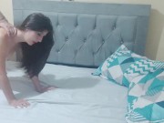 My boyfriend fucks me on all fours until he cums 11/16