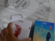 mi esposo me compro un tapon para mi colita 1/16