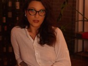 pov: you can't resist your boss when she wants to give you a blowjob in her office 2/16