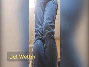 Desperately peeing and soaking my jeans and stripping 13/16