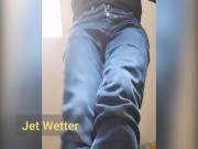 Desperately peeing and soaking my jeans and stripping 14/16