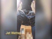 Desperately peeing and soaking my jeans and stripping 16/16