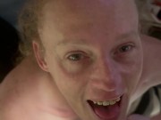 Sexy Redhead Cum Slut 12/16