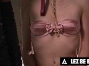 LEZ BE BAD - Petites Lexi Lore & Maya Woulfe Are DOMINATED By MILFs Ariel X & Helena Locke PART 1+2 9/16