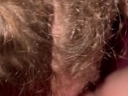 Hubby wet sloppy pussy eating 1/16