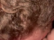 Hubby wet sloppy pussy eating 10/16