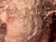 Hubby wet sloppy pussy eating 7/16