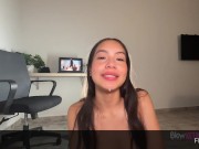 Petite 18yo Gives Her First Ever BJ on Camera – Unexpectedly Amazing! 16/16