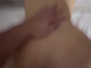 Fucking my Stepsister with a butt plug and some baby oil