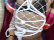 Ebony Slut Loves Dick in her Ass 9/16