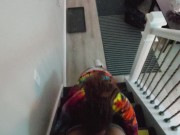 Sucking on Stairs 9/16