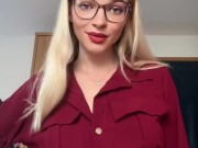 When he tells me he can barely hold it