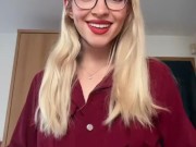 When he asks if he can spend the night with me #femdom