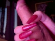 Dreamy Release 💦 Fetish Fantasy 💦 Long Nails Edging Handjob 11/16