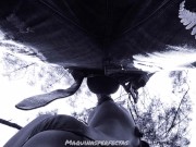 OUTDOOR BLOWJOB, BLUEE AND HER BIG DEEP THROAT 4/16