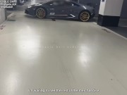 Luxury whore gets fucked by her client against the hood of his Lamborghini 5/16