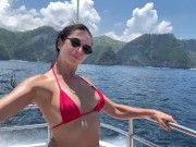 Bikini Try On Outdoor is Way Too Hot 4/16