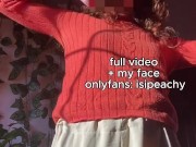 I Strip Off My Sweater Slowly While Dancing For You 10/16