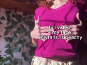 Playing With My Tits And Stripping My Pants Off While Dancing For You 11/16