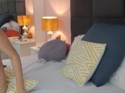 I have sex with my boyfriend and ask him to fill my pussy 4/16