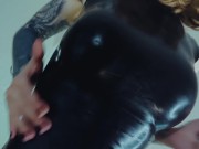 Wild Tali. Wild anal in latex 2/16