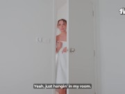 My Roommate’s Shower Broke… Now She Wants Me to Teach Her How to Use a Condom 1/16