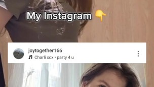 A charming girl loves to tease you in a public bathroom