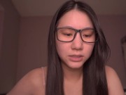Cute Nerdy Asain Girl ASMR - Study with me onii-chan! - 2 Kings 5-8 2/16