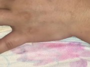 Sexy slut fucks her boyfriend sideways and Doggystyle 1/16