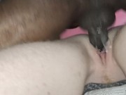 Sentei gostoso no pau e fiz o safado mim encher de leite !  que escorreu tudo 10/16