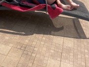 Exhibitionist step sister nude sunbathing 2/16
