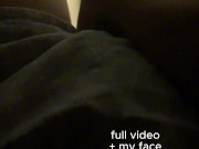 I Let You Peek Under My Sheets At My Hairy Pussy While I Touch Myself 13/16