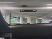 UBER DRIVER Saw Me Flash My PUSSY - I Asked Him to Rub My CLIT and Make Me CUM 1/16