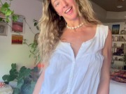 My Naughty Sundress Try On Haul Wearing Nothing Underneath 13/16