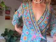 My Naughty Sundress Try On Haul Wearing Nothing Underneath 8/16