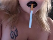 Bbw Milf smoking Blowjob **ppv On OF**