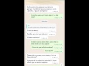 SE PUSO MUY CALIENTE LA SRA MARY POR CHAT 1/16