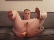 Ass fucking with dildo 15/16