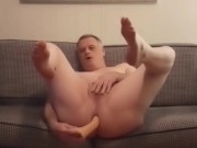 Ass fucking with dildo 7/16