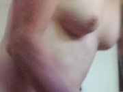 Cheating Wife Fucks Husband's Friend Makes His Clean Up Creampie. Real! LOUD Multiple Orgasms. 8/16