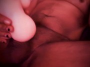 Big Dick for a Small Toy - Fucking tiny torso until I cum 16/16