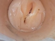 Camera deep inside tight pussy captures huge cum explosion 10/16