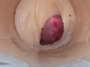 Camera deep inside tight pussy captures huge cum explosion 6/16